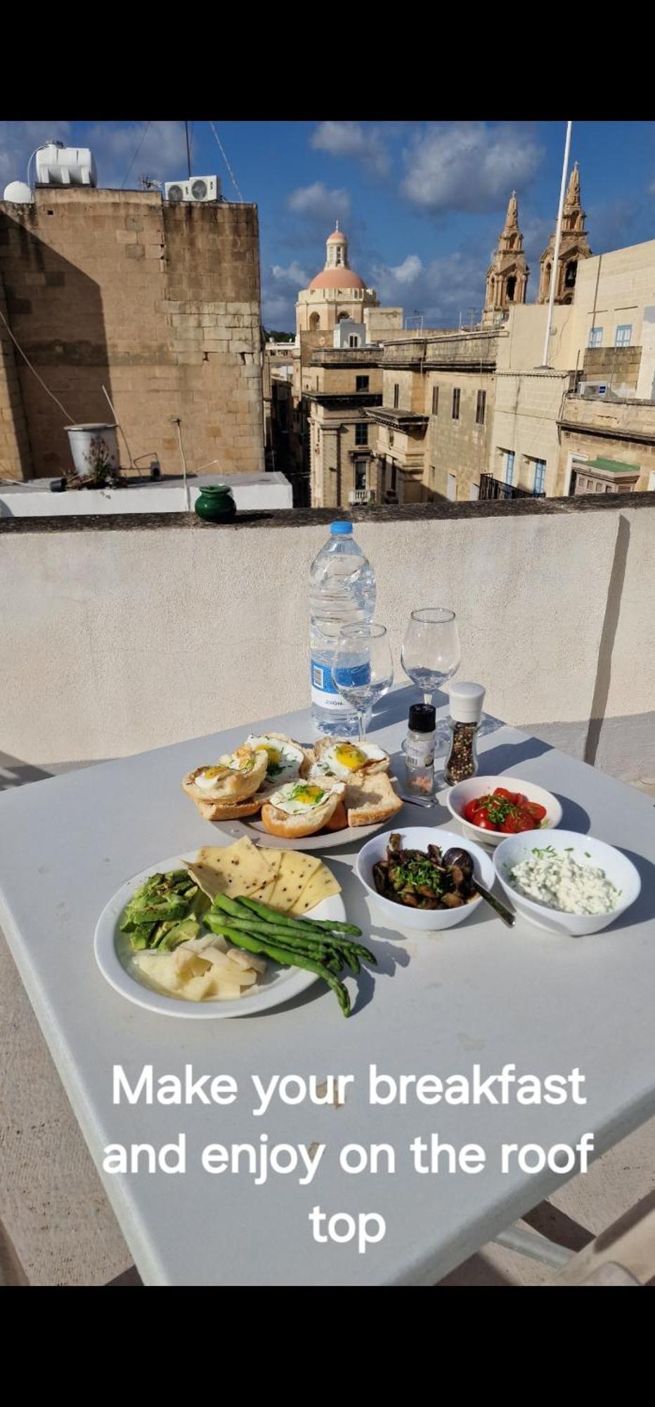 No 60, 3Rd Floor, Centrally Located, Fully Equipped Studio Apt Il Furjana Bagian luar foto